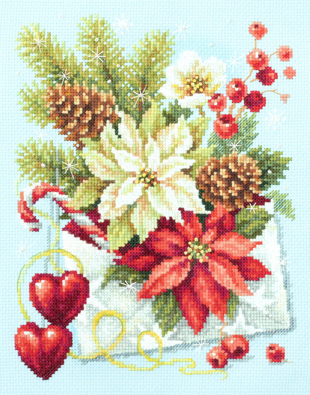 Kit punto de cruz "Merry Christmas!" 100-241