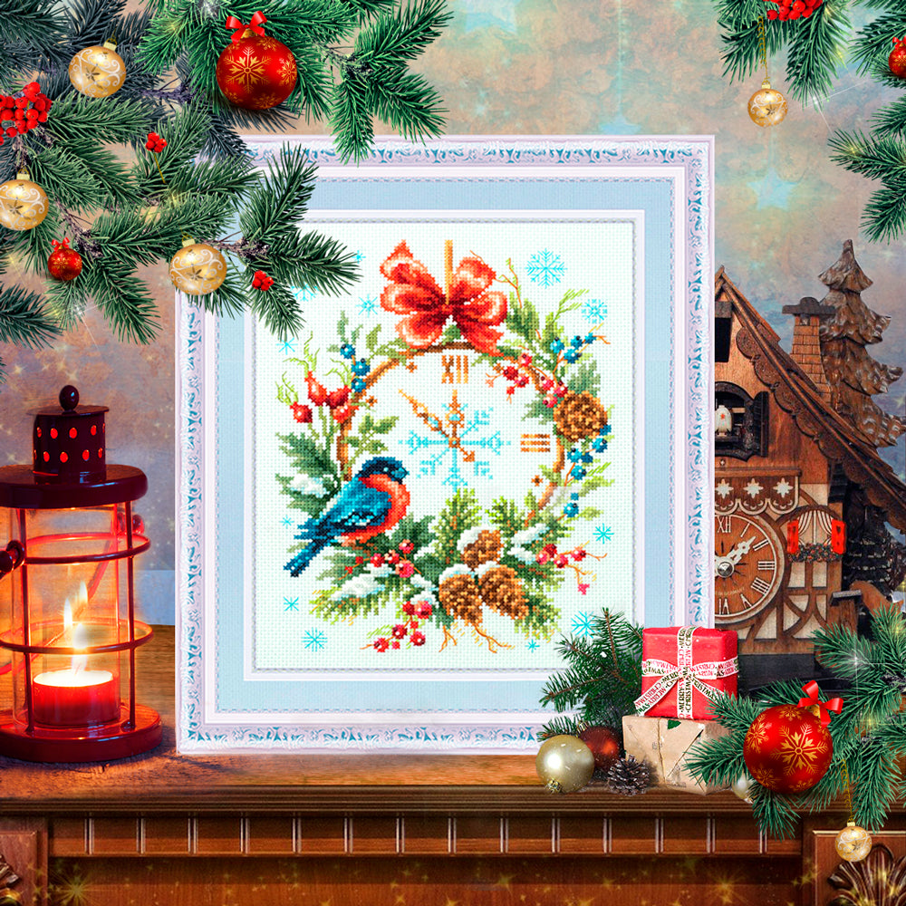 Kit punto de cruz "Christmas Time" 100-243