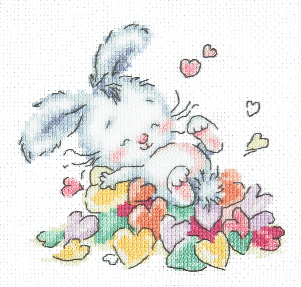 Kit punto de cruz "Bathed in Love" 19-07