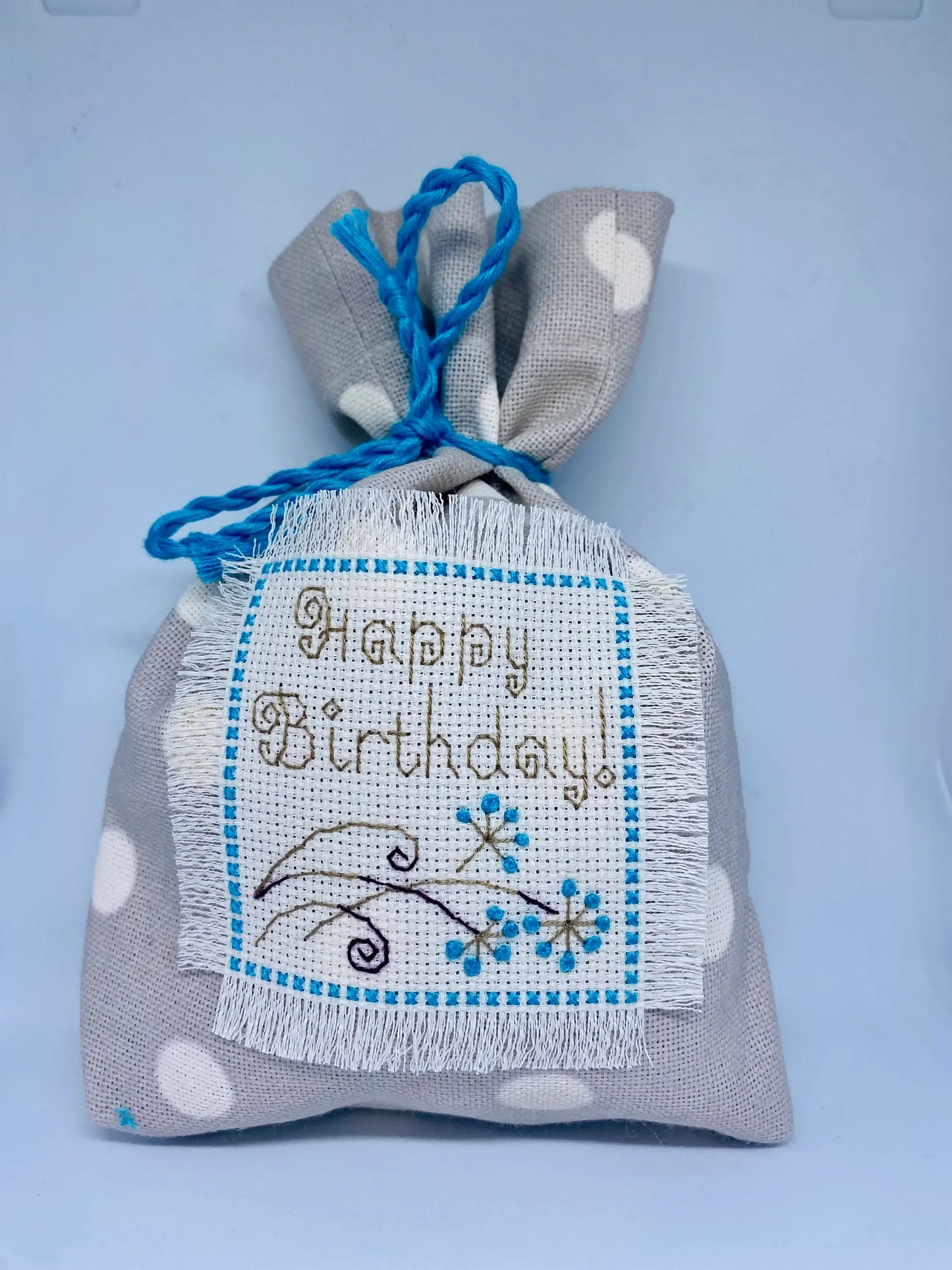 Set de 2 Bolsitas de Regalo en Punto de Cruz "Ampolas" - Riolis