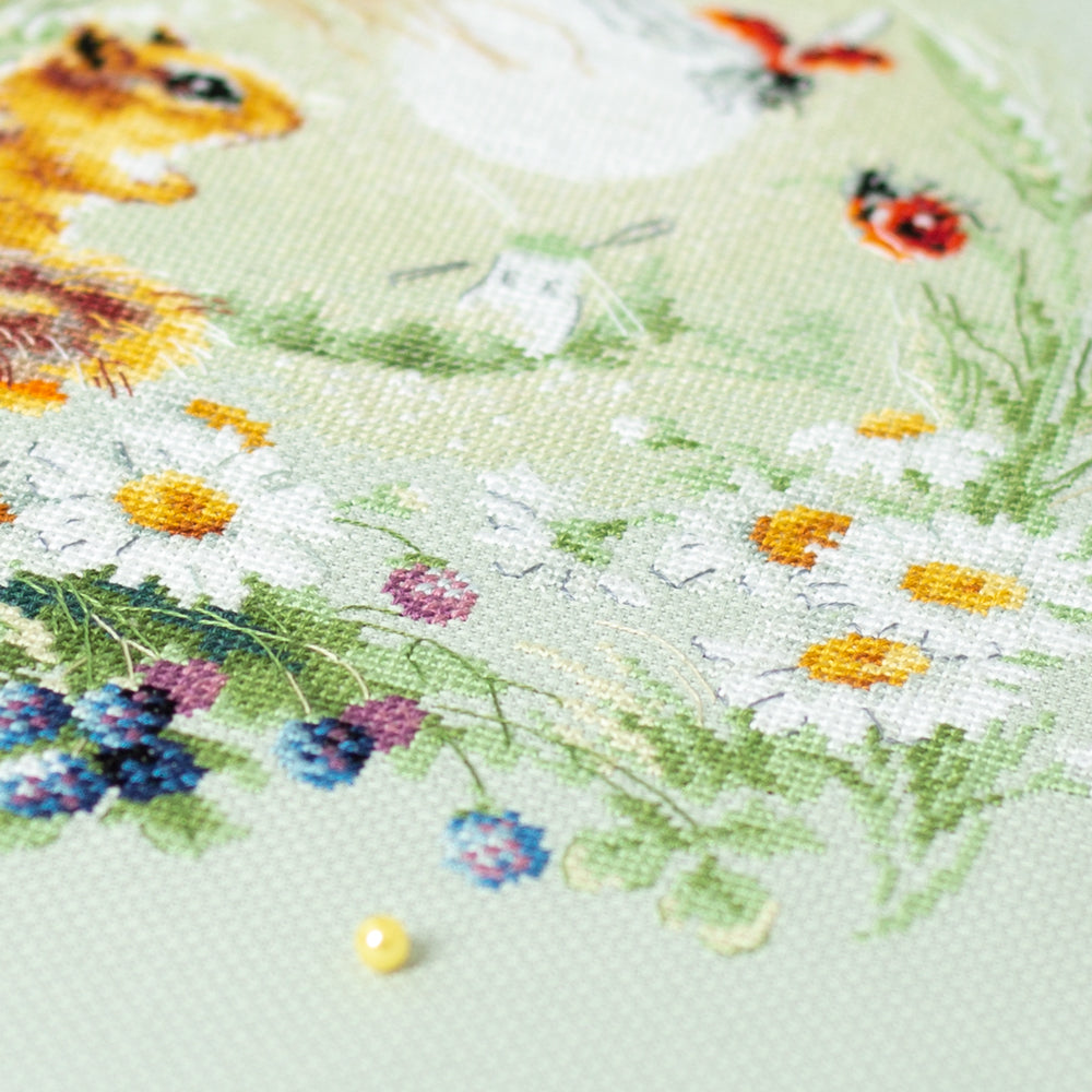 Kit de Punto de Cruz "Meadow Stories. Chipmunk" 510-353