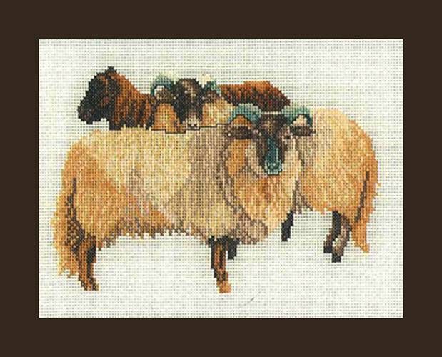 Kit punto de cruz "On The Farm" - 22028