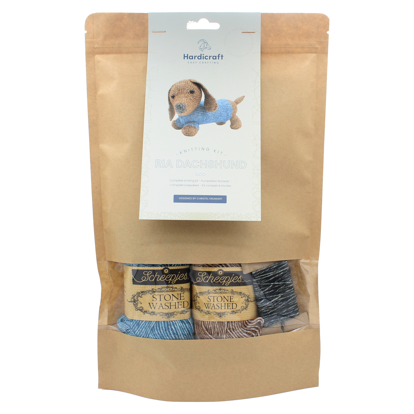 Kit de Tricot - Ria Dachshund - Hardicraft