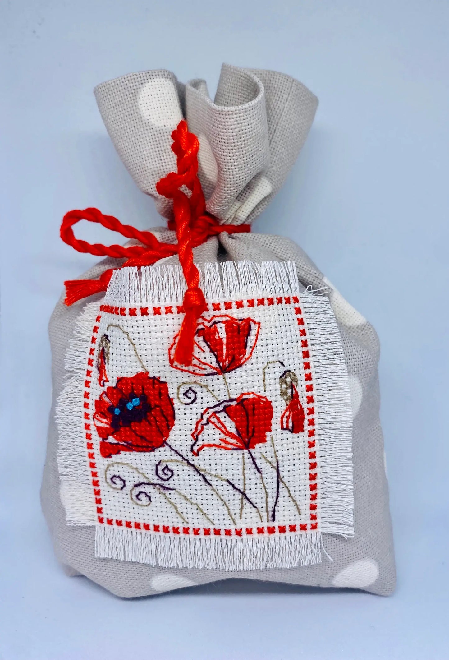 Set de 2 Bolsitas de Regalo en Punto de Cruz "Ampolas" - Riolis