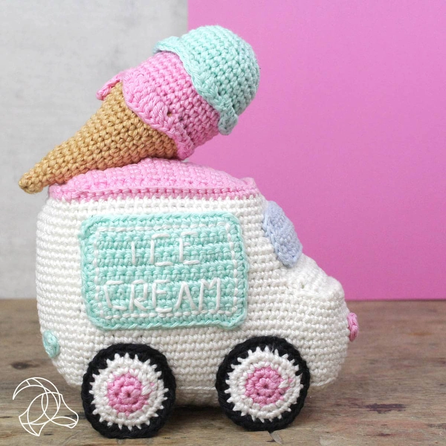 Kit de Ganchillo - Amigurumi: Camión de helados - Hardicraft