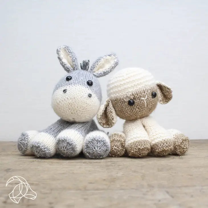 Oveja y burro de tricot de Hardicraft