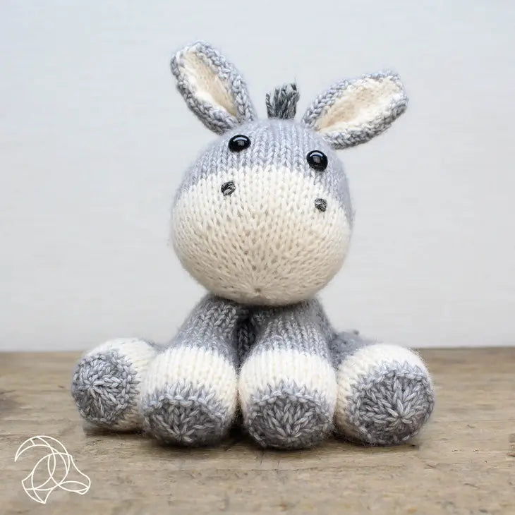 Burro gris de tricot de Hardicraft