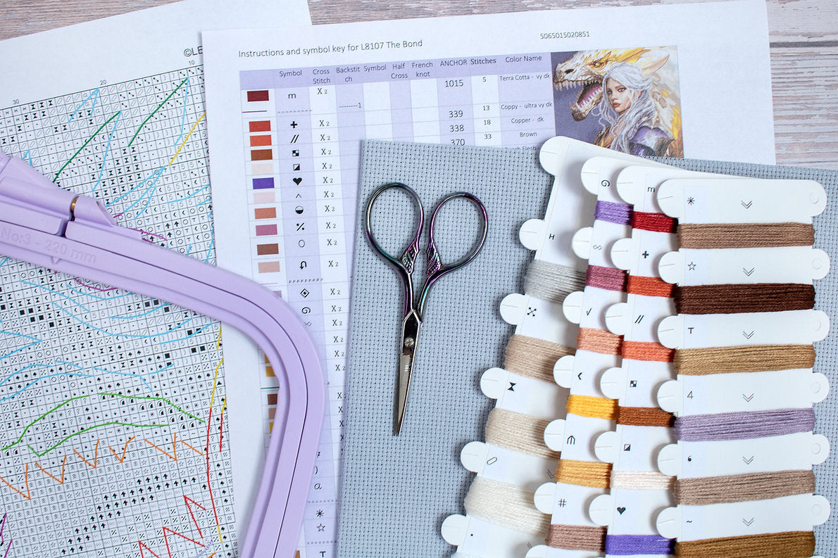 Kit de Punto de Cruz Letistitch "The Bond" - L8107