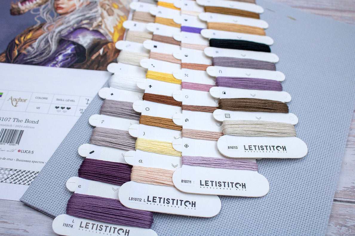 Kit de Punto de Cruz Letistitch "The Bond" - L8107