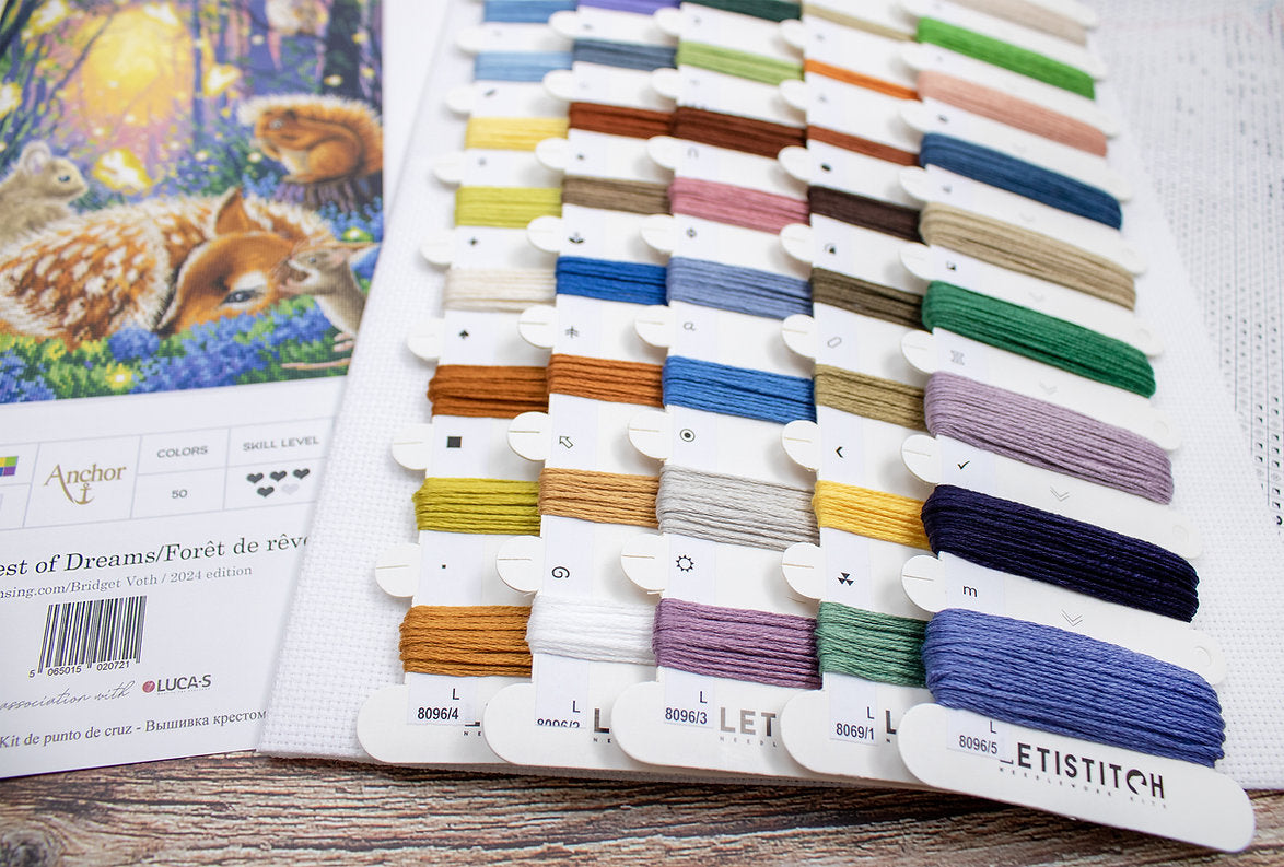 Kit de Punto de Cruz Letistitch "Forest of Dreams" - L8096