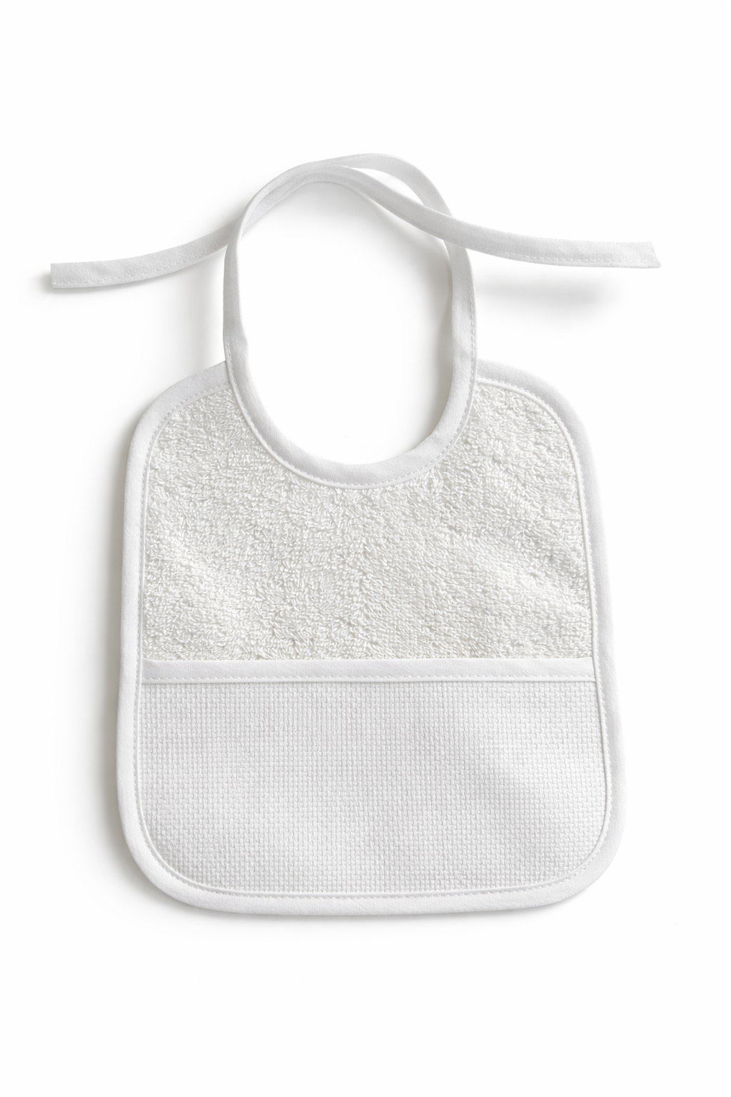 Babero para Bordar Simple 19x20 cm - BM Ricami