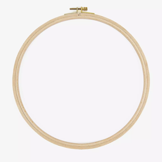 Bastidor de Bordado de Madera Redondo DMC