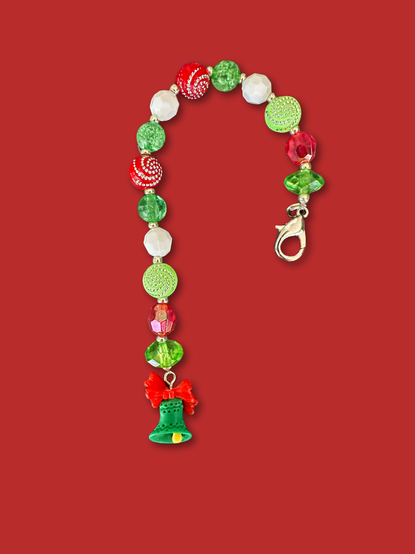 Buscatijeras de Abalorios Navideño - BT005