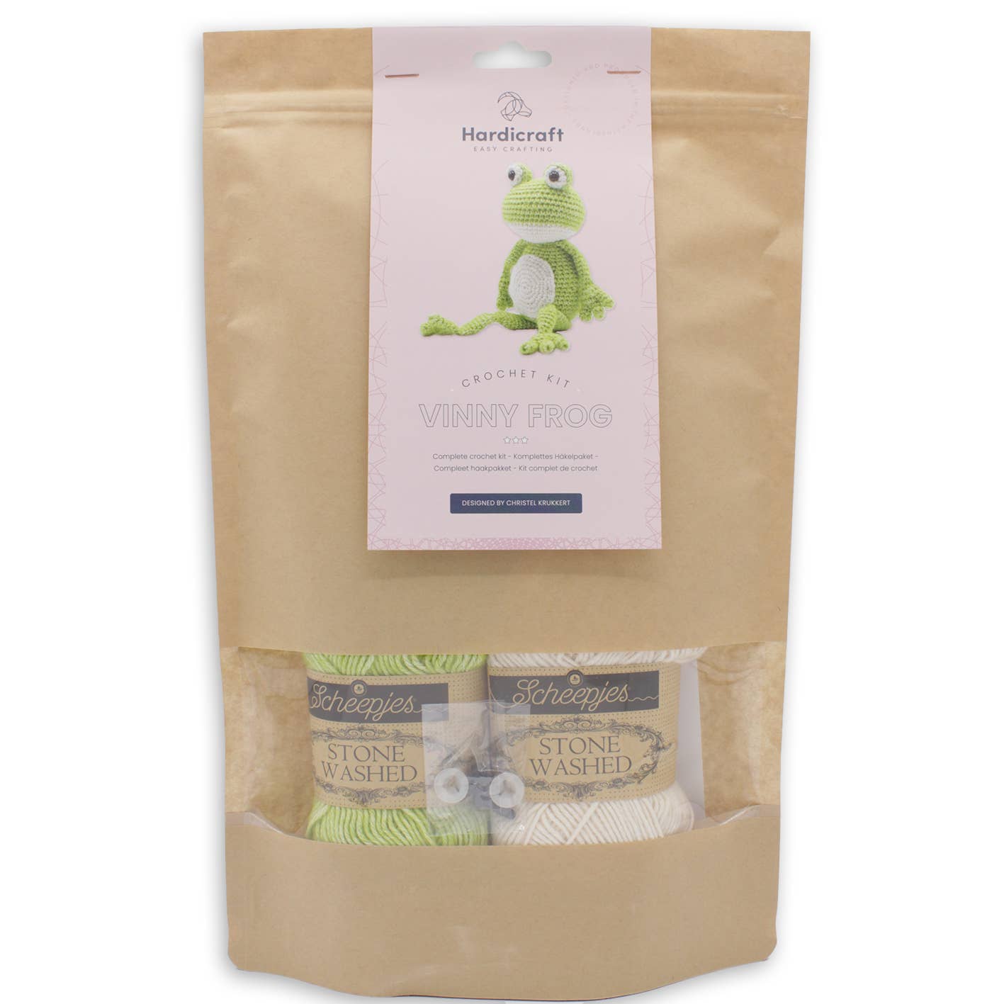 Kit de Ganchillo - Vinny la Rana - Hardicraft