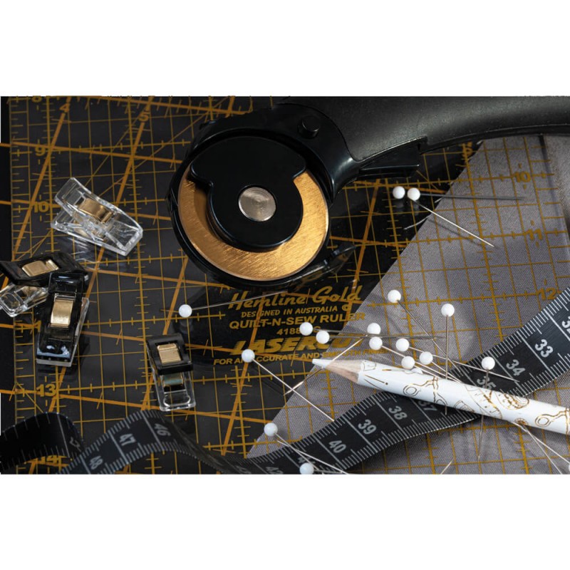 Cortador/Cutter Circular 45mm para Telas - Hemline Gold