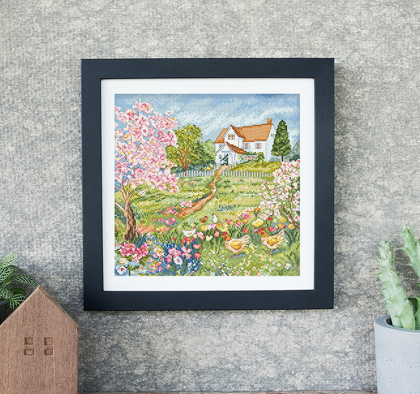 Gráfico Punto de Cruz "Jardín en Flor" - Letistitch