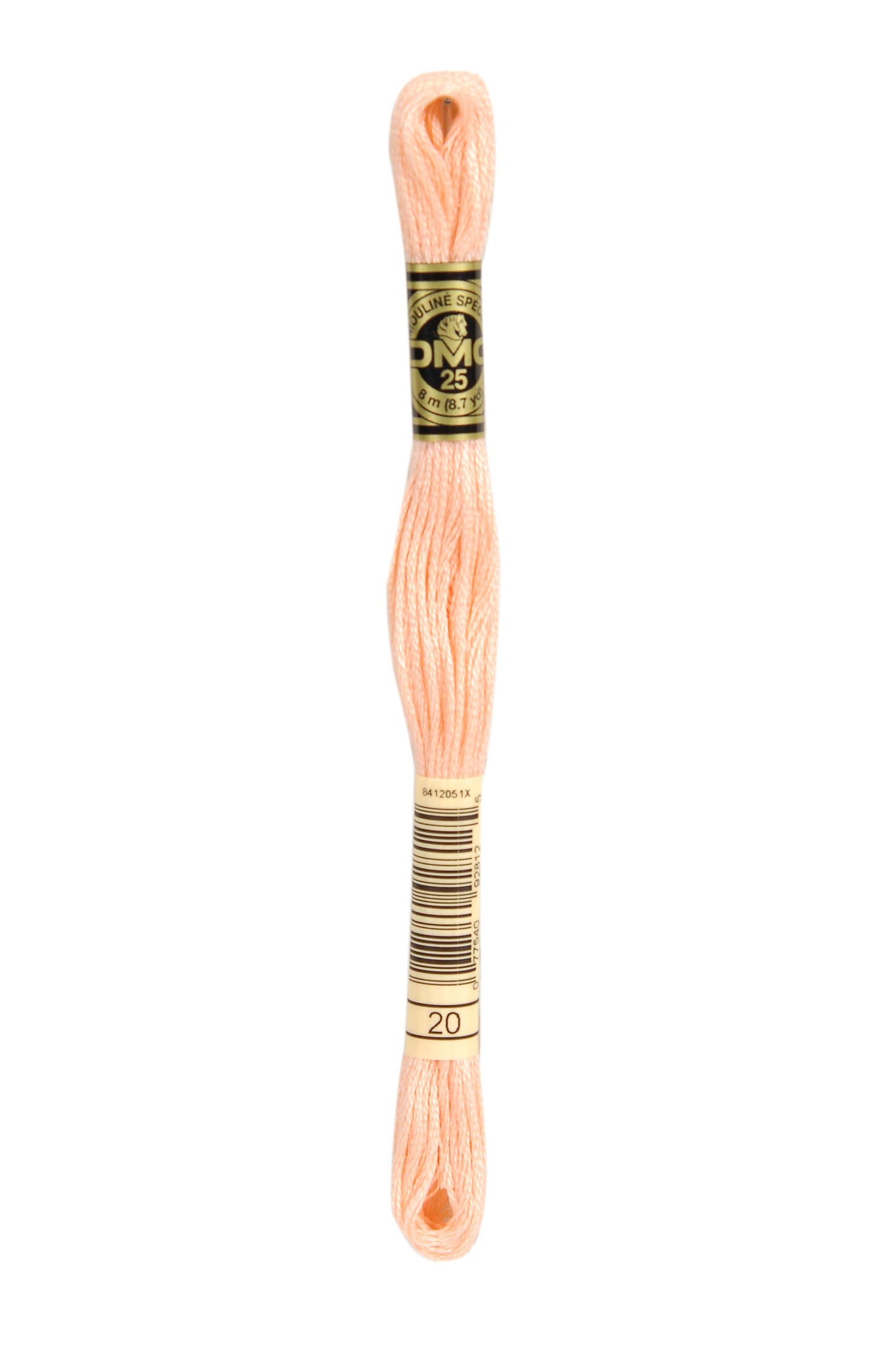 Hilo Mouliné Spécial DMC 20 para bordado y punto de cruz de 8 metros 100% algodón