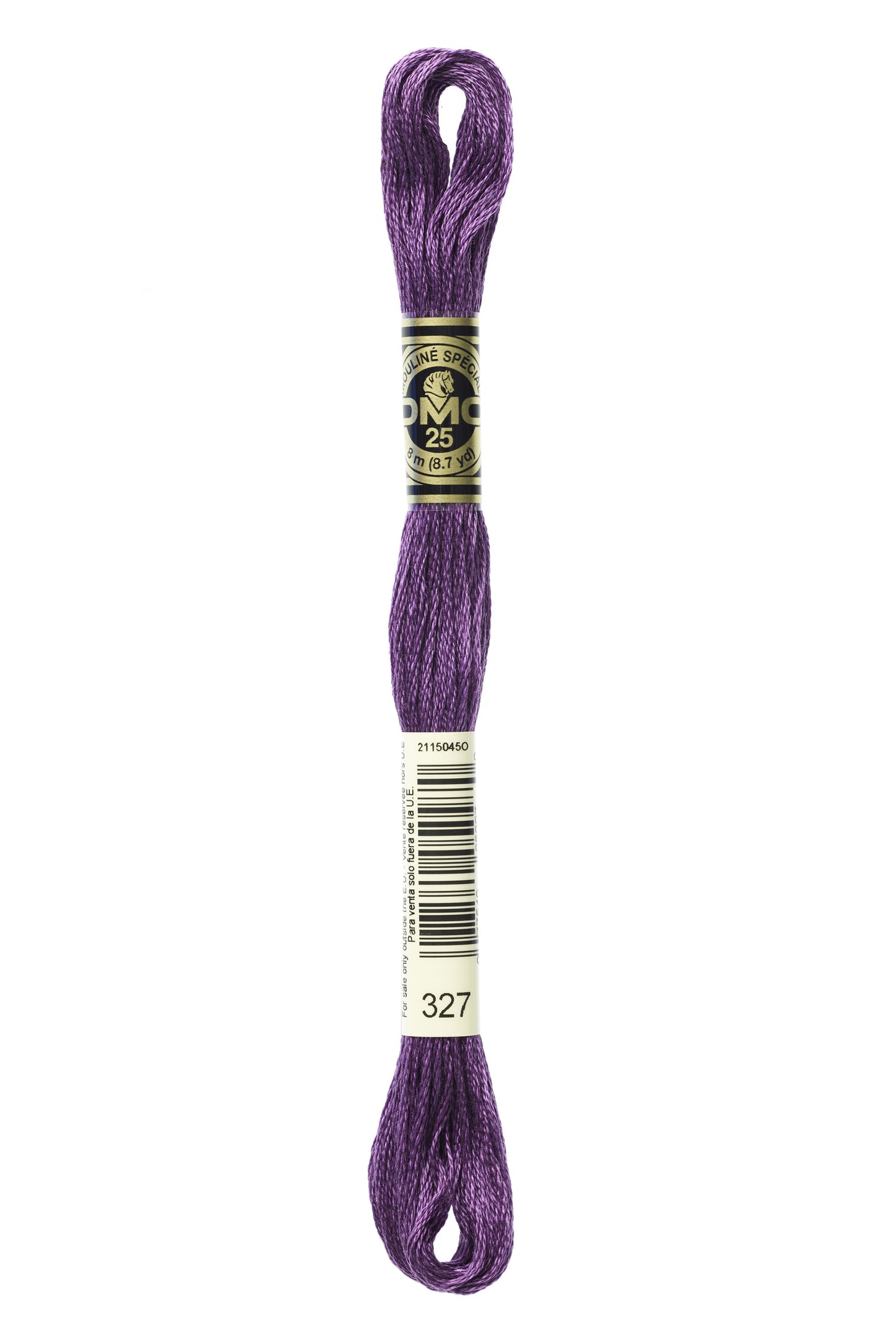 Hilo Mouliné Spécial DMC 327 para bordado y punto de cruz de 8 metros 100% algodón