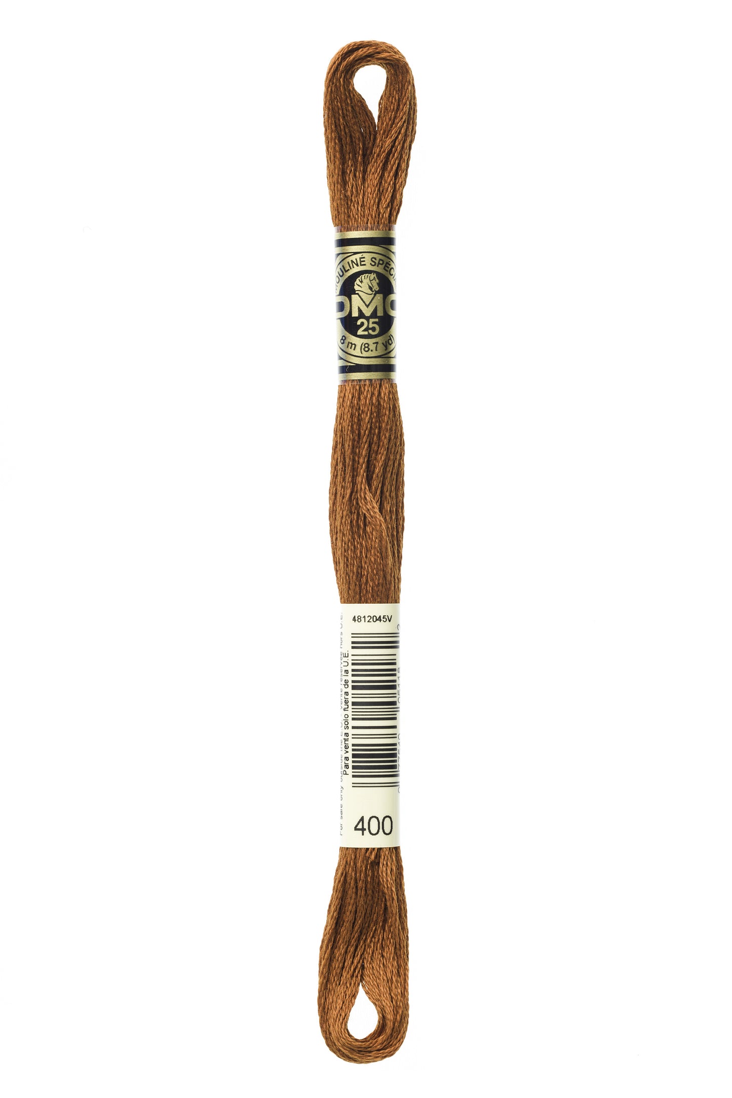 Hilo Mouliné Spécial DMC 400 para bordado y punto de cruz de 8 metros 100% algodón