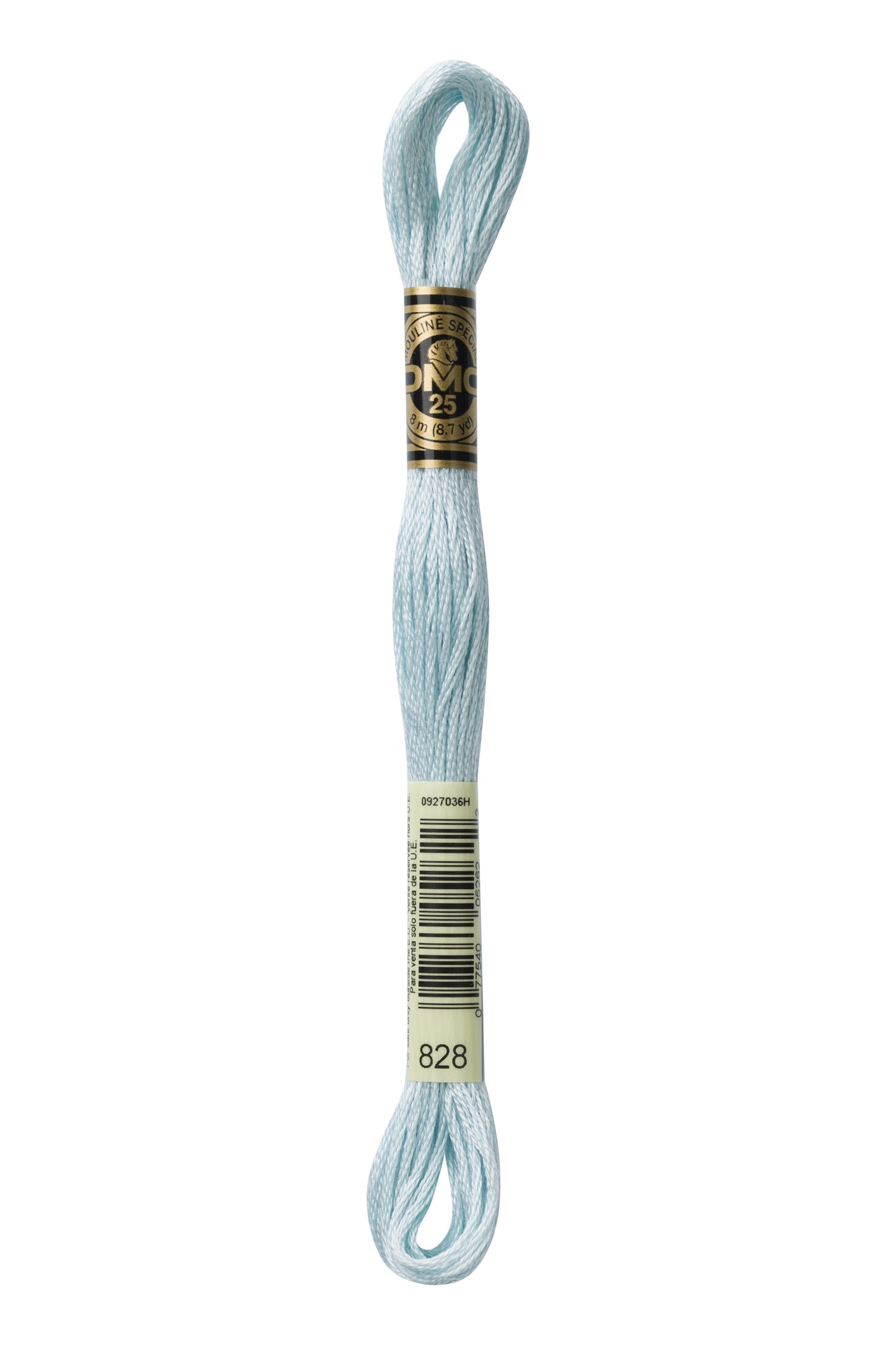 Hilo Mouliné Spécial DMC 828 para bordado y punto de cruz de 8 metros 100% algodón