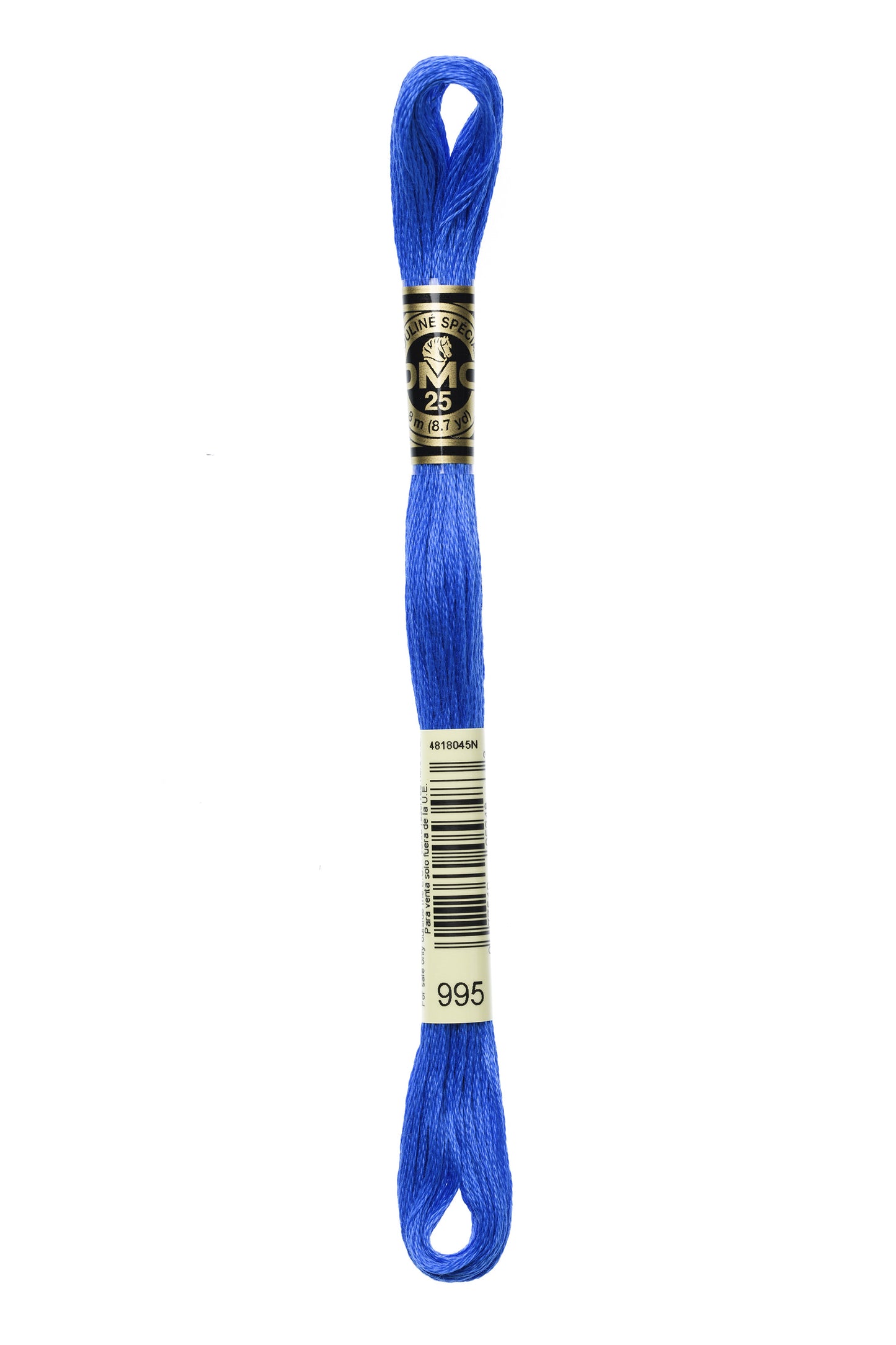 Hilo Mouliné Spécial DMC 995 para bordado y punto de cruz de 8 metros 100% algodón