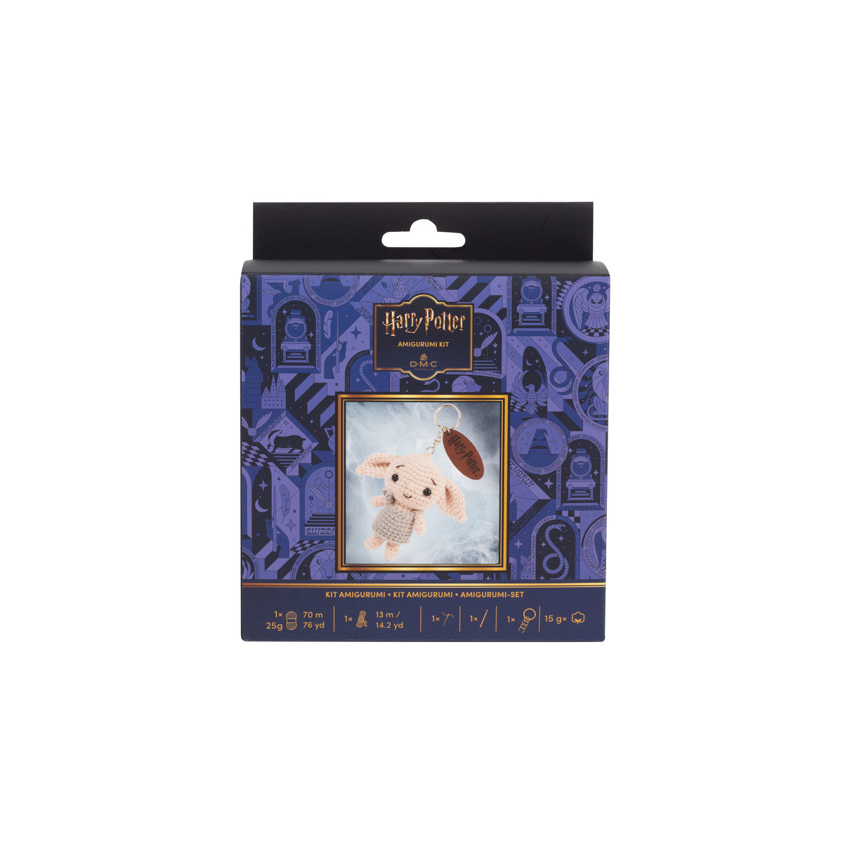 Kit Amigurumi Harry Potter DMC "Llavero Dobby" - CR158K