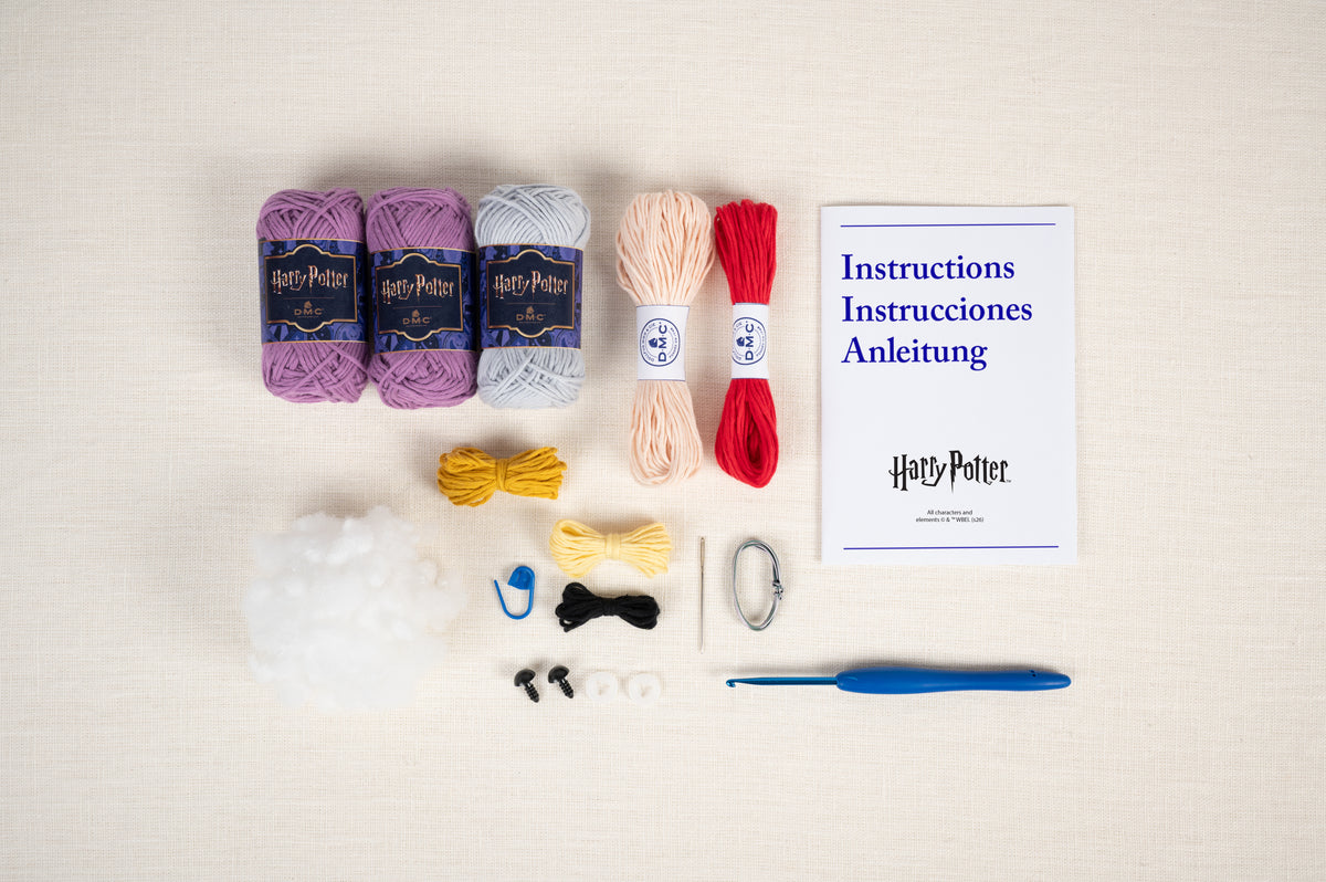 Kit Amigurumi Harry Potter DMC "Muñeco Dumbledore" - CR151K