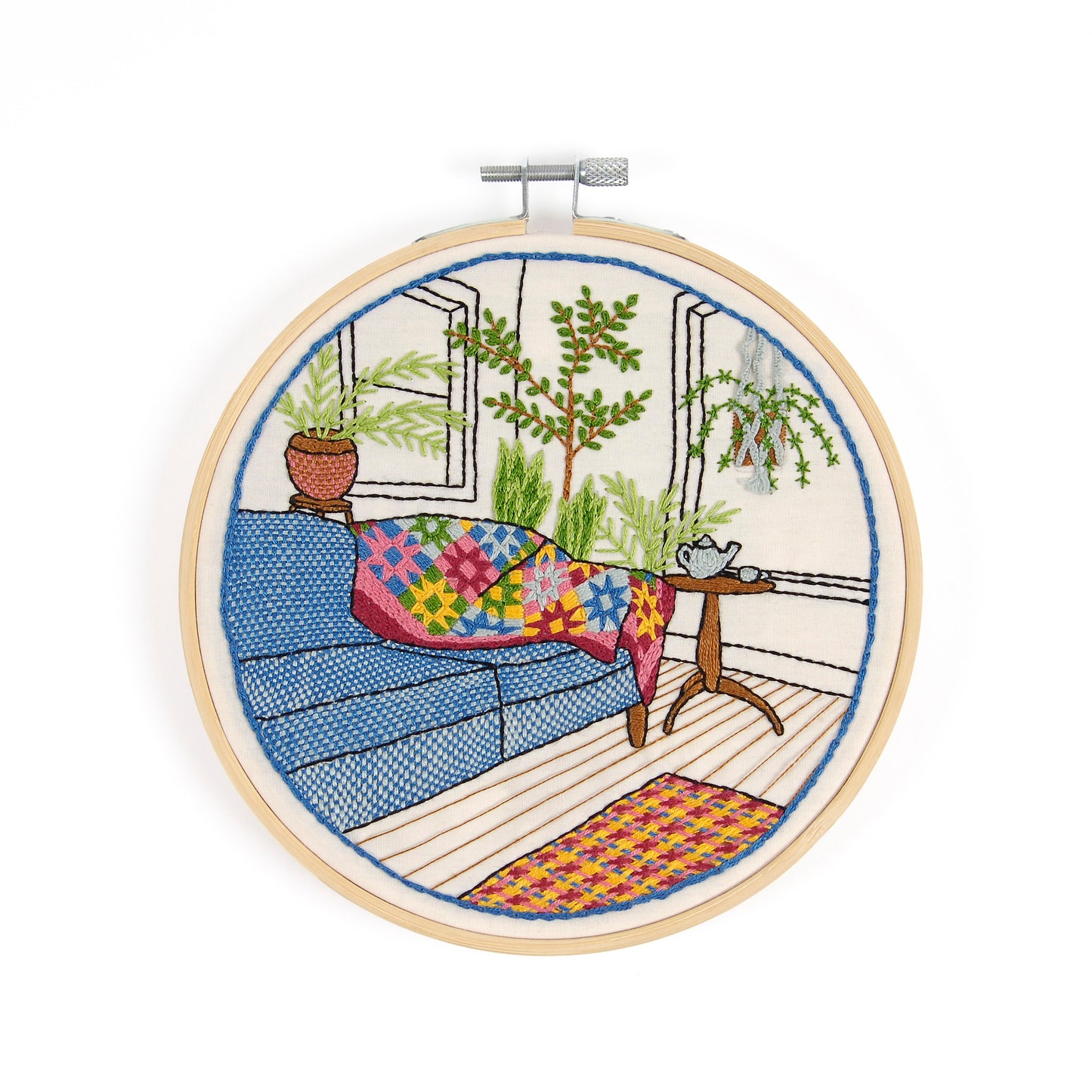 Kit de Bordado Avançado DMC "Jardim de Inverno" - TB234
