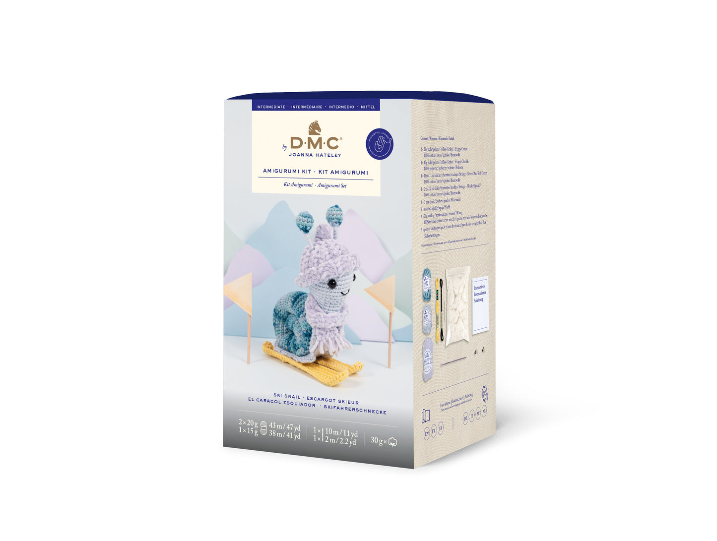 Kit Completo Amigurumi DMC "Caracol" CR135K