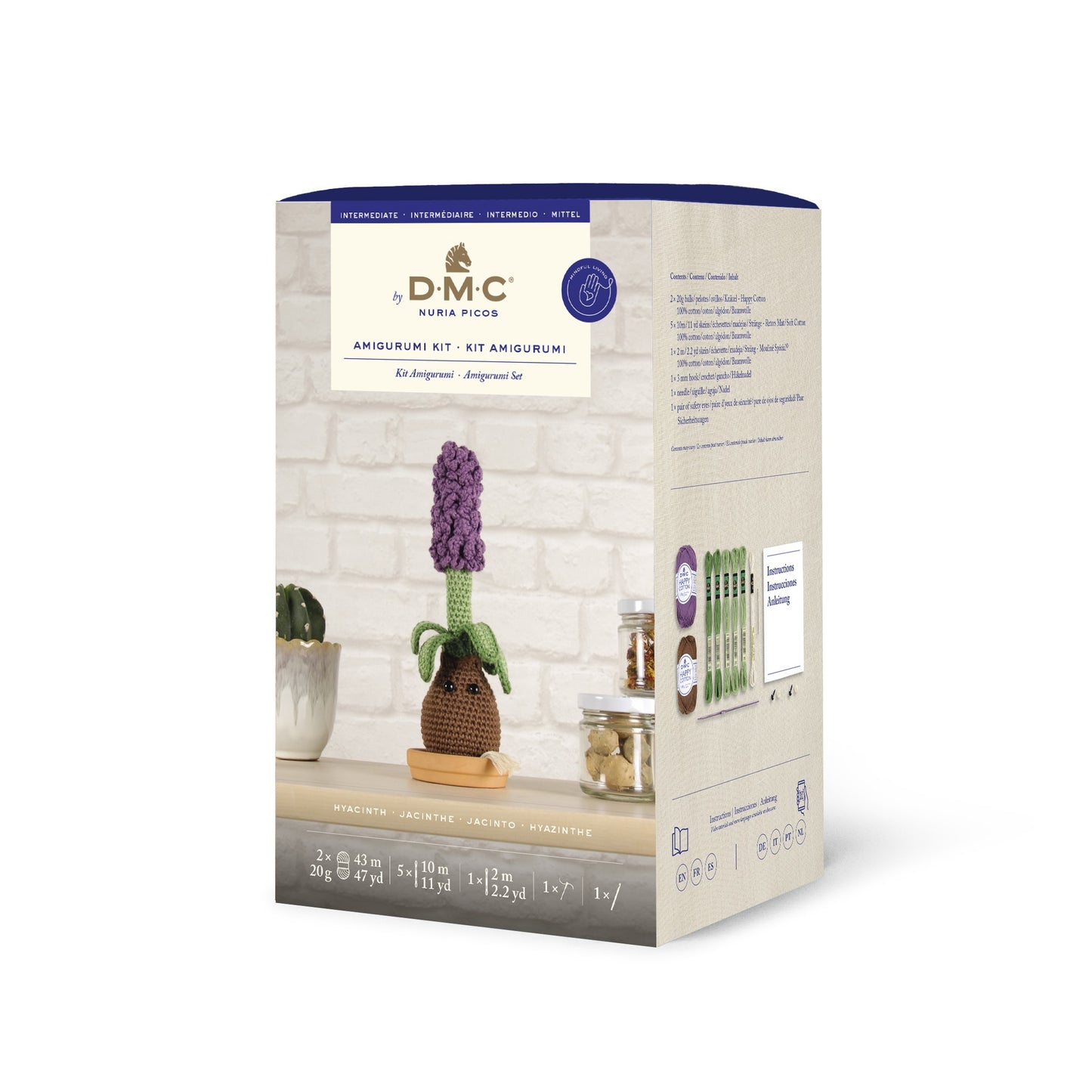 Kit Completo Amigurumi DMC "Jacinto"
