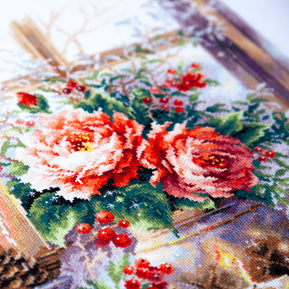 Kit de Punto de Cruz "The Luxury of Winter Evenings" 70-46 Magic Needle