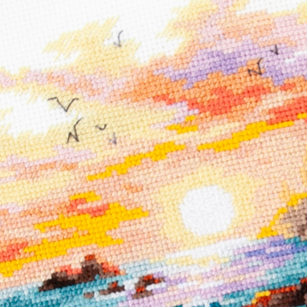 Kit de Punto de Cruz "Cuatro Elementos" 70-07 Magic Needle