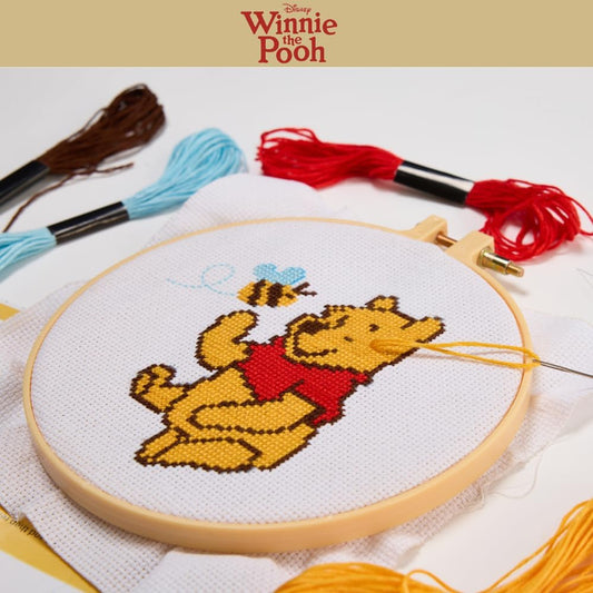 Kit de Punto de Cruz Infantil "Winnie the Pooh" – Disney