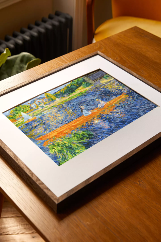 Kit de Punto de Cruz DMC "La Yole - Renoir" - BL1068/71