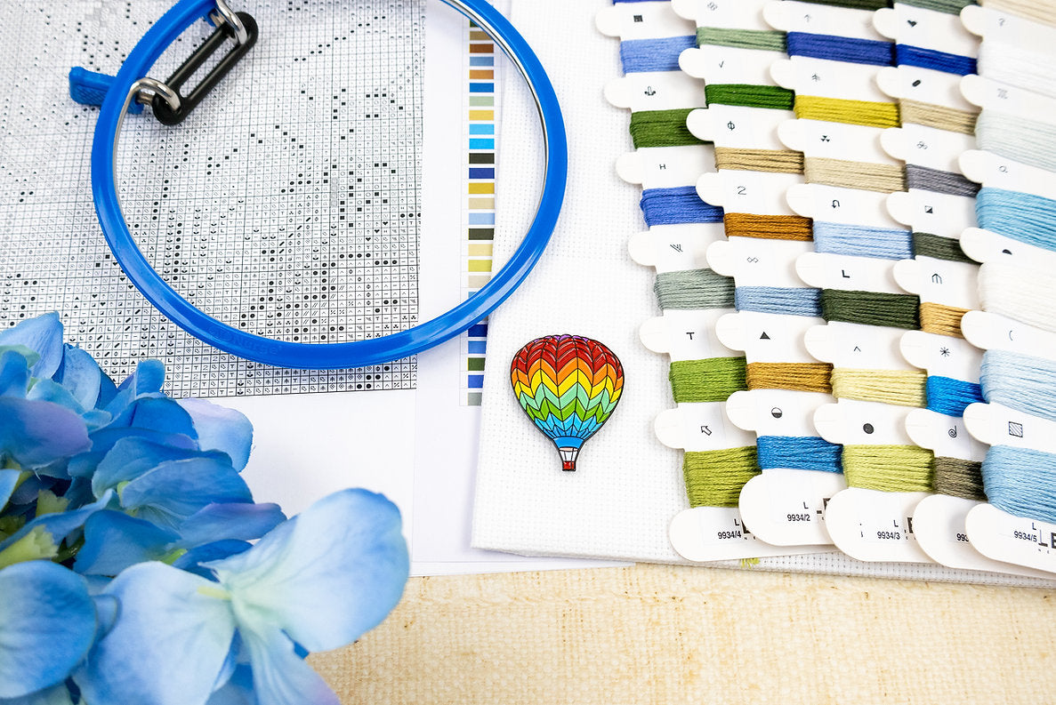 Kit de Punto de Cruz Letistitch "Blue Harmony" - L9934