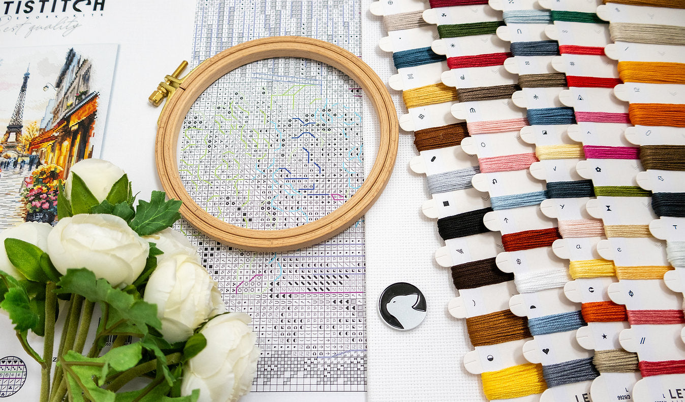 Kit de Punto de Cruz Letistitch "París" - L9929