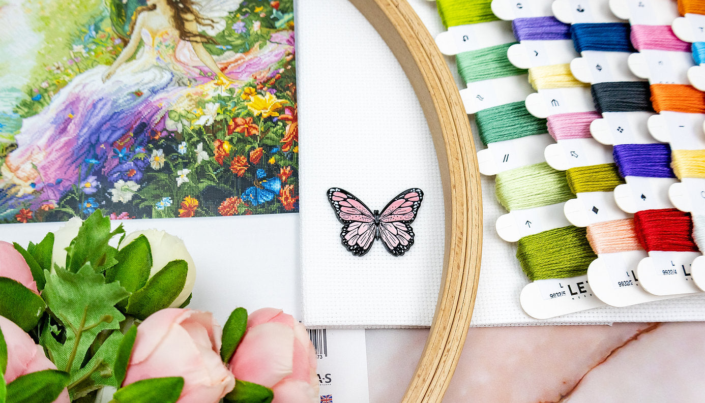 Kit de Punto de Cruz Letistitch "Primavera Encantada" - L9932