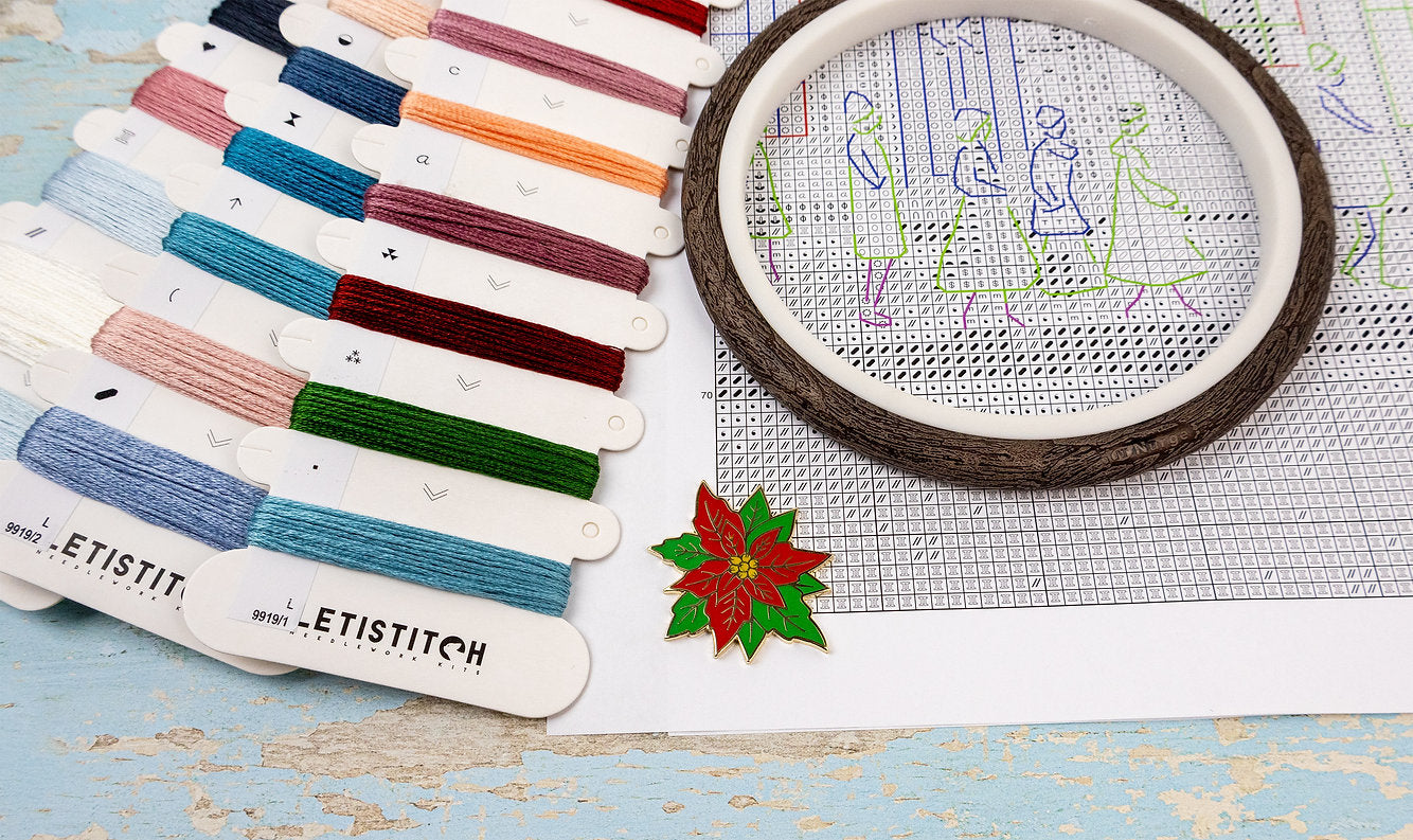 Kit de Punto de Cruz Letistitch "London Snowfall" - L9919