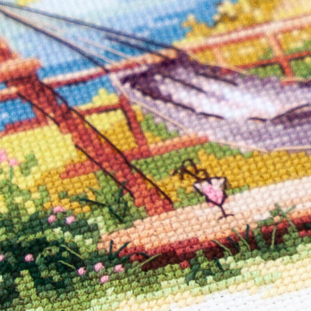 Kit de Punto de Cruz "Take Time to Relax" 70-10 Magic Needle