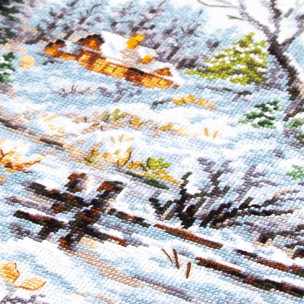Kit de Punto de Cruz "Frosty Day" 70-33 Magic Needle