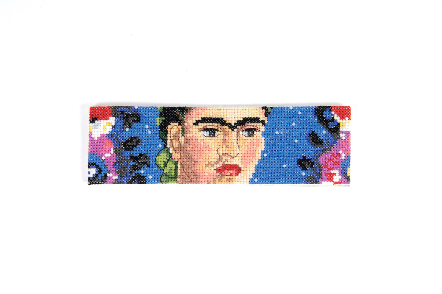 Kit Marcapáginas en Punto de Cruz DMC "El Marco - Frida Kahlo" BK1994