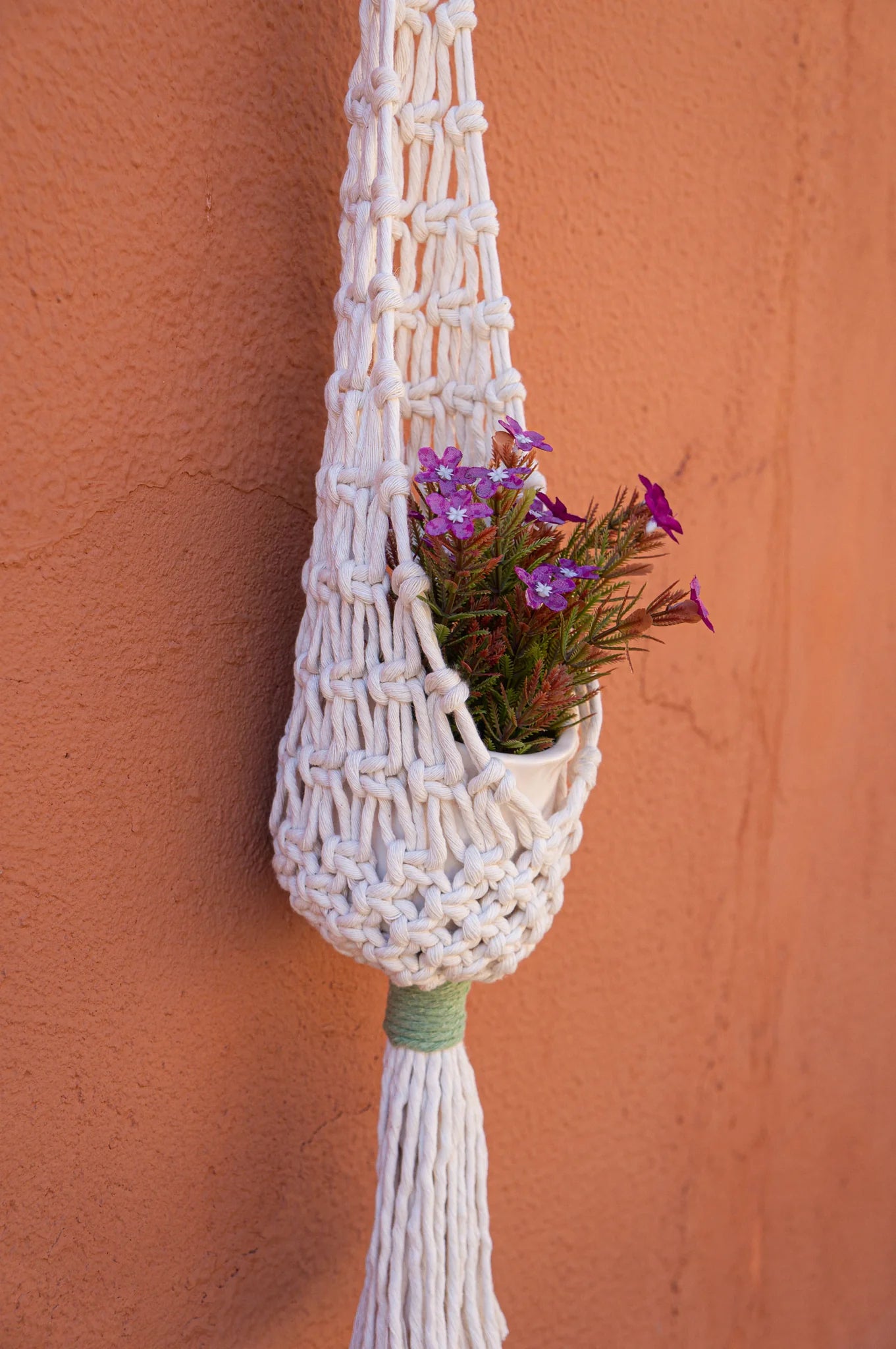 Kit de Macramé DIY - Macetero - Macranova