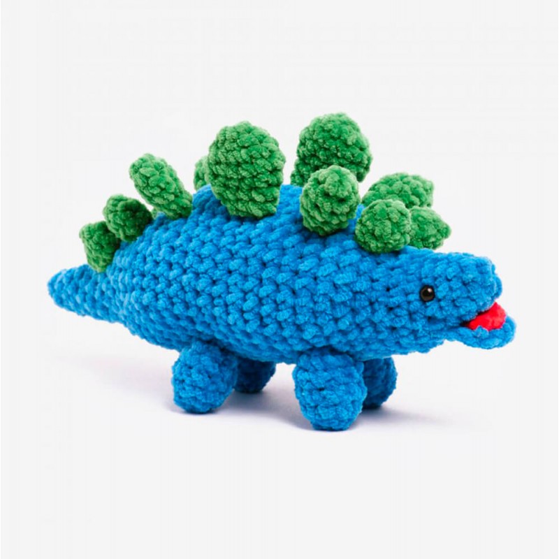 Libro de Creación de Amigurumis - Dinosaurios - DMC Happy Chenille Nº 2