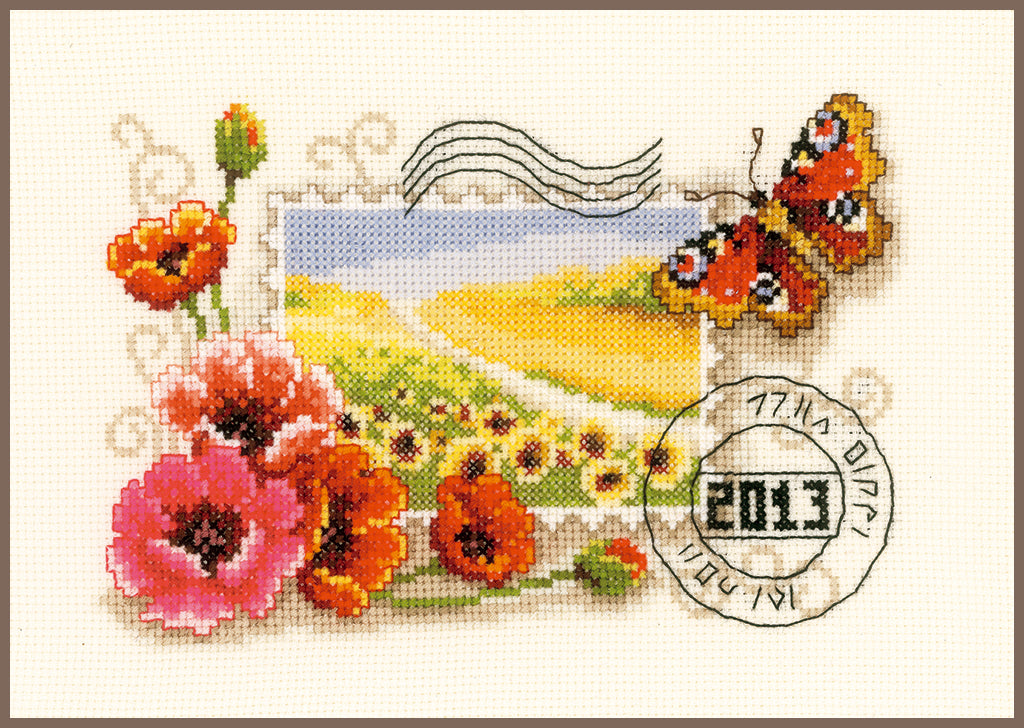 Kit ponto cruz "Saudação do Sul" - PN0144085