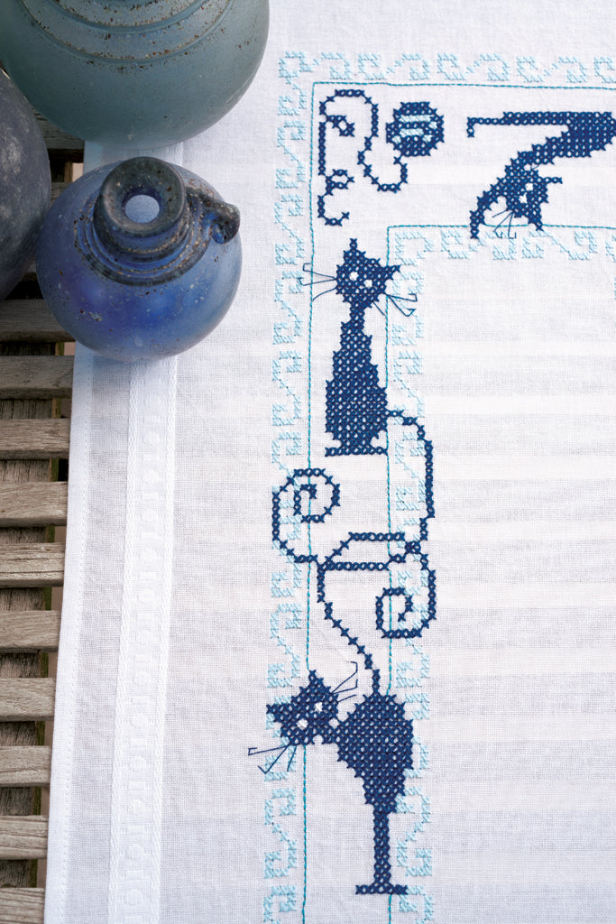 Tischläufer – „Fröhliche Katzen“ – PN0153899