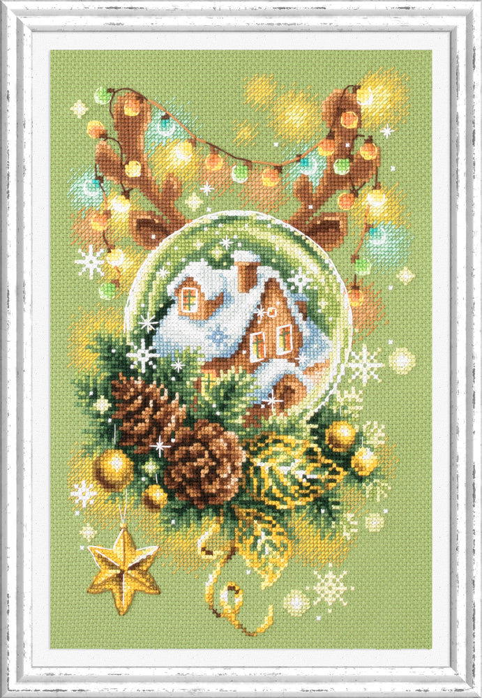Kit punto de cruz "Light Christmas" 100-245