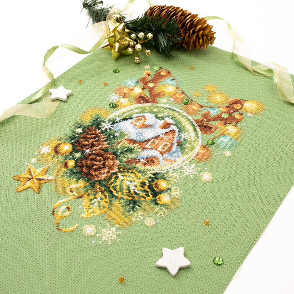 Kit punto de cruz "Light Christmas" 100-245