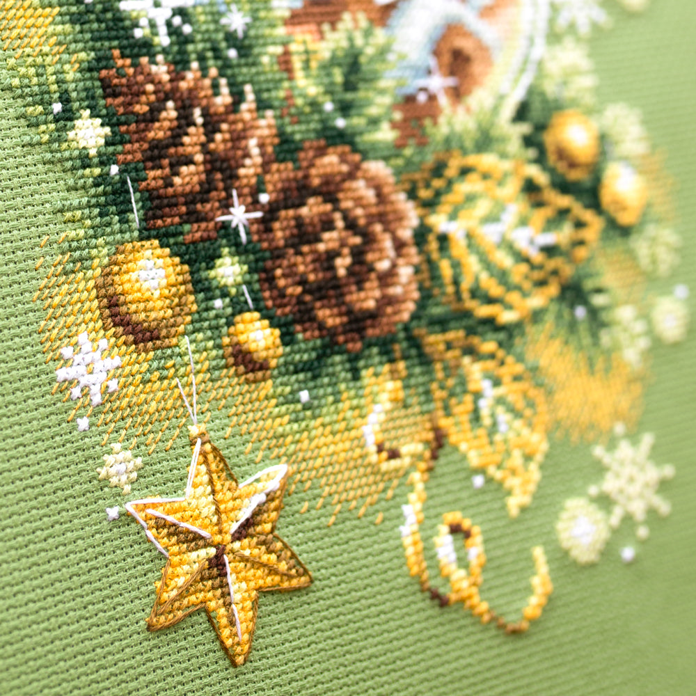 Kit punto de cruz "Light Christmas" 100-245