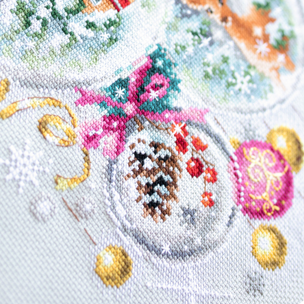 Kit punto de cruz "A Christmas Fairy Tale" 100-247