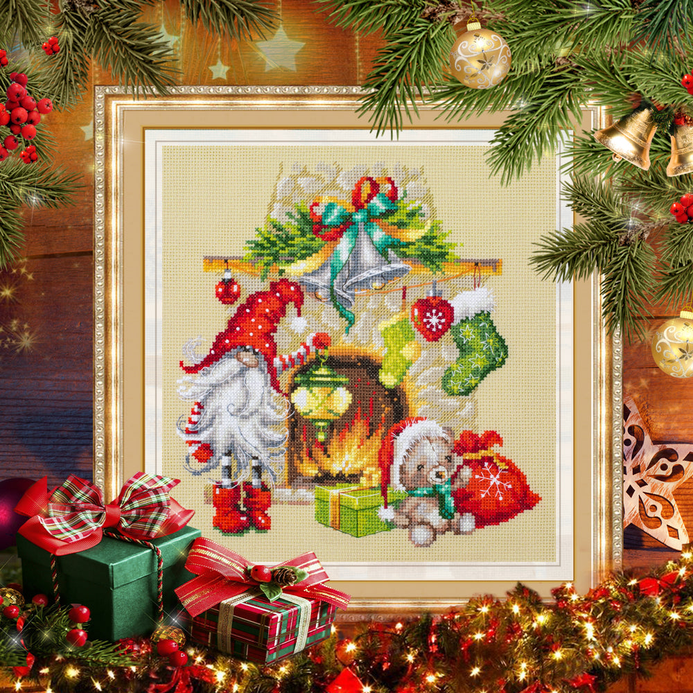 Kreuzstichset „Warten auf Weihnachten“ 100-251